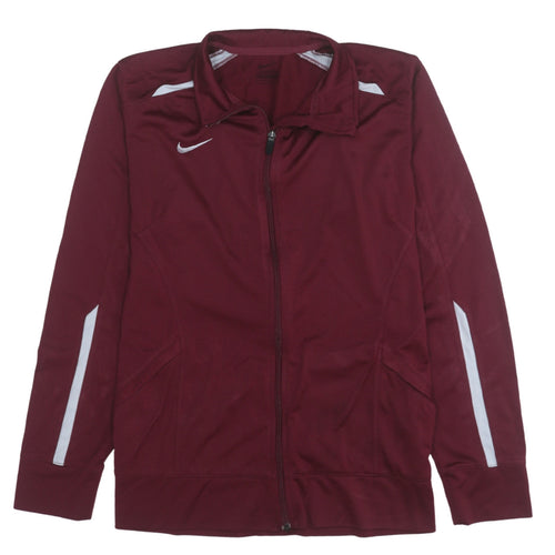 Nike Men's Red Full Zip Training Jacket Size M