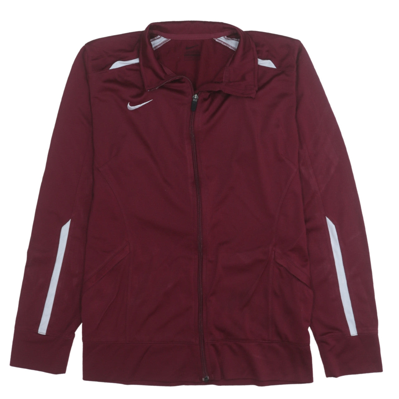 Nike Men's Red Full Zip Training Jacket Size M