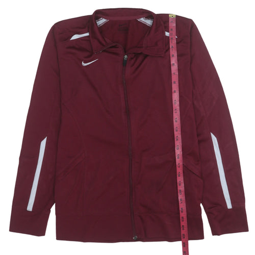 Nike Men's Red Full Zip Training Jacket Size M