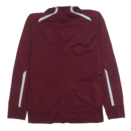 Nike Men's Red Full Zip Training Jacket Size M