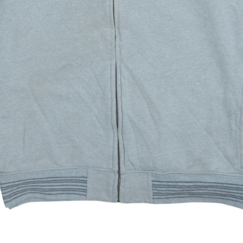 Quiksilver Mens Grey Full Zip Sweatshirt YL Classic Fit