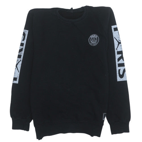 Jordan Paris Saint-Germain Black Men's Sweatshirt Small Pullover