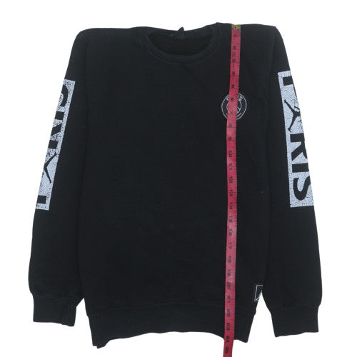 Jordan Paris Saint-Germain Black Men's Sweatshirt Small Pullover