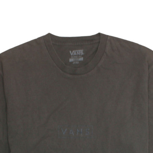 Vans Men's Brown Classic Fit Cotton Crew Neck T-Shirt Medium