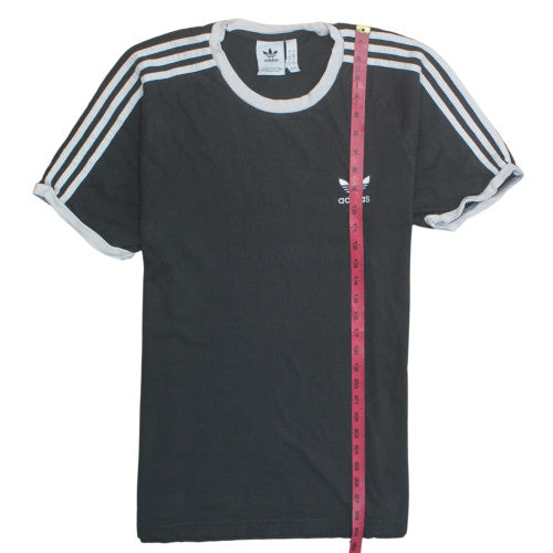 Adidas Men’s Black Crew Neck Short Sleeve Sports T-Shirt Size L