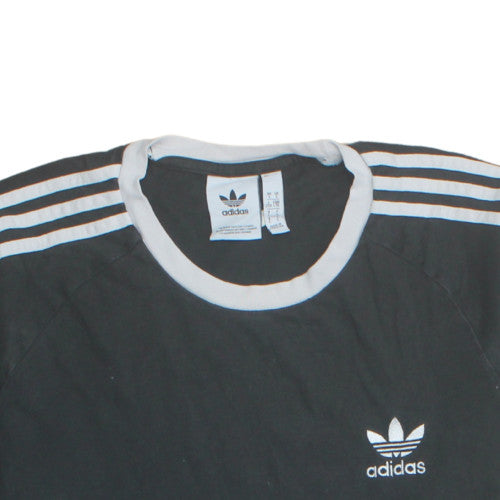 Adidas Men’s Black Crew Neck Short Sleeve Sports T-Shirt Size L