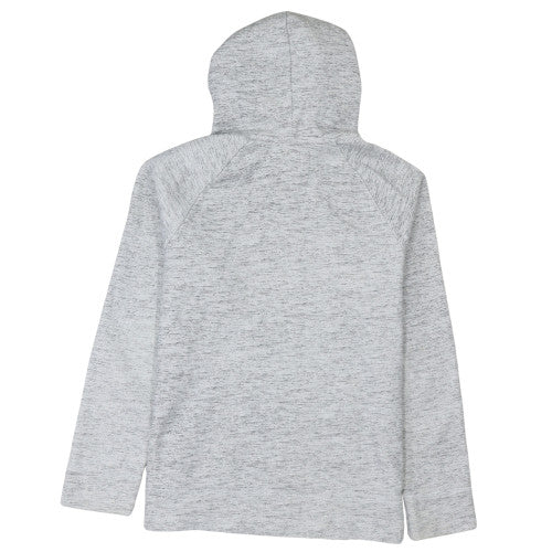 Hollister Men's Grey Pullover Hoodie Medium Fleece Logo