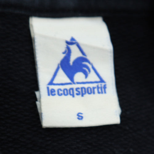 Le Coq Sportif Men's Black Pullover Hoodie S Regular Fit Graphic