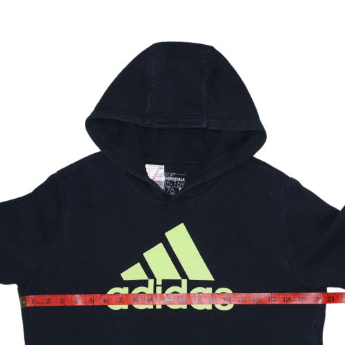 Adidas Teens Black Pullover Hoodie XL Sport Essentials Logo