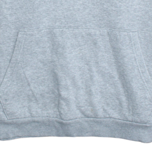 Under Armour Mens Grey Pullover Hoodie Medium Relaxed Fit Sportswear