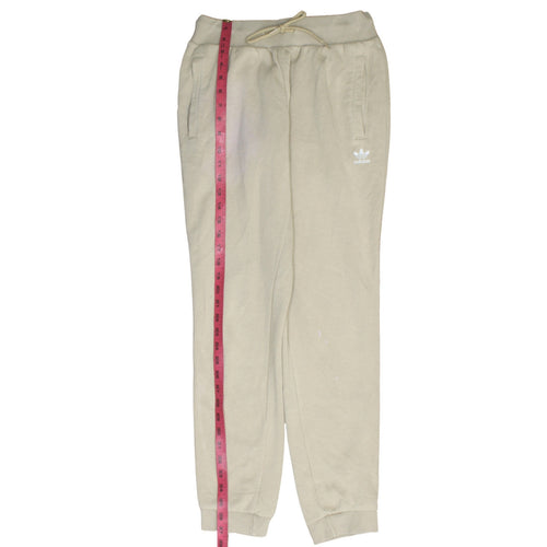 Adidas Women's Beige Jogger Sweatpants Size 10 Elastic Waist
