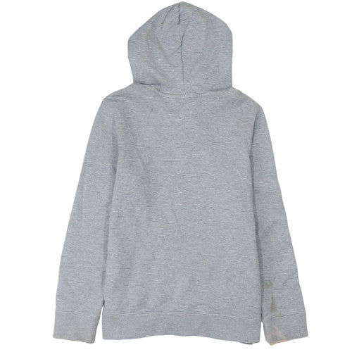 Adidas Mens Grey Medium Pullover Hoodie with Logo Sports Style