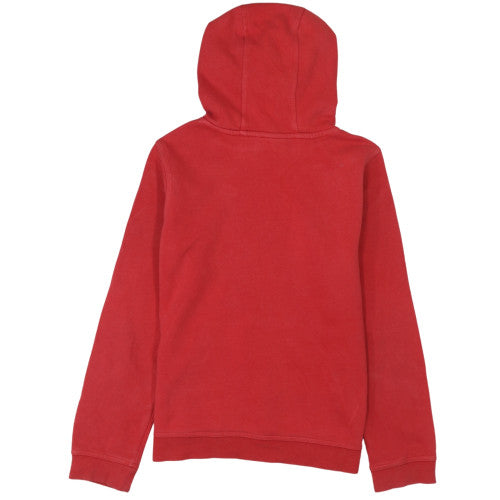 Nike Womens Red Pullover Hoodie Size 14 Cotton Blend Standard Fit