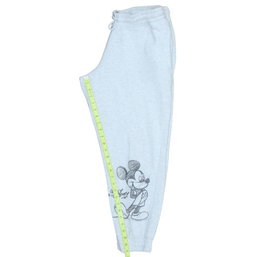 Disney Primark Women’s Grey Jogger Sweatpants M Mickey Mouse Print