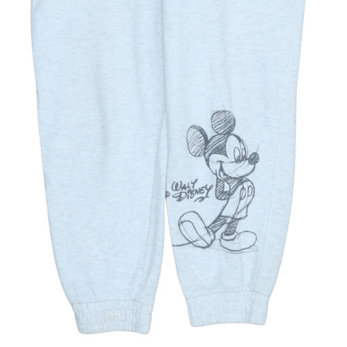 Disney Primark Women’s Grey Jogger Sweatpants M Mickey Mouse Print