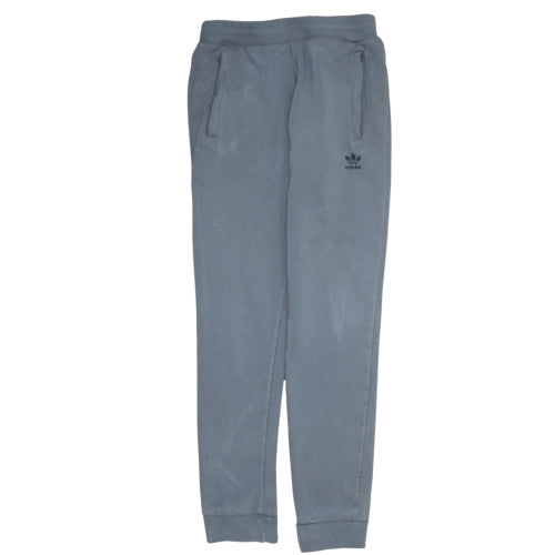 Adidas Womens Grey Small Jogger Sweatpants with Pockets