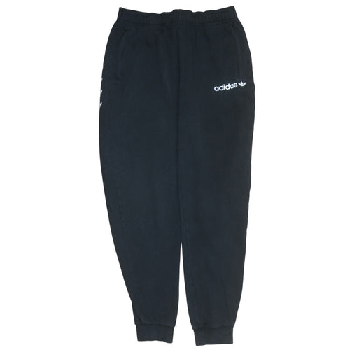 Adidas Girls Black Jogger Sweatpants 15-16 Years Cotton Blend Fleece