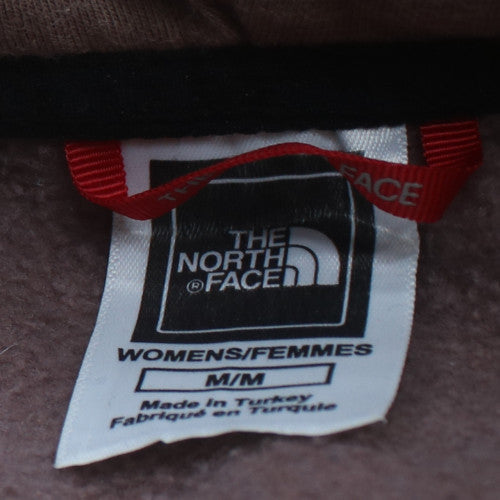 The North Face Womens Brown Pullover Hoodie Medium Cotton Blend