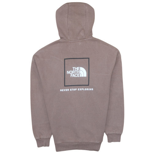 The North Face Womens Brown Pullover Hoodie Medium Cotton Blend