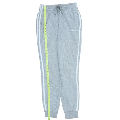 Adidas Womens Grey XS Jogger Sweatpants with Drawstring Waist