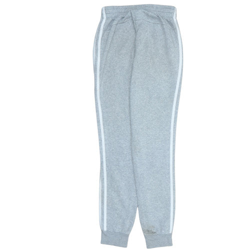 Adidas Womens Grey XS Jogger Sweatpants with Drawstring Waist