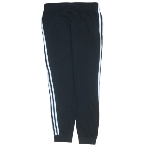 Adidas Women's Black Jogger Track Pants Size M Elastic Waist Activewear