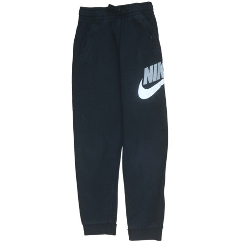 Nike Womens Black Jogger Fleece Trousers Size 158 Regular Fit