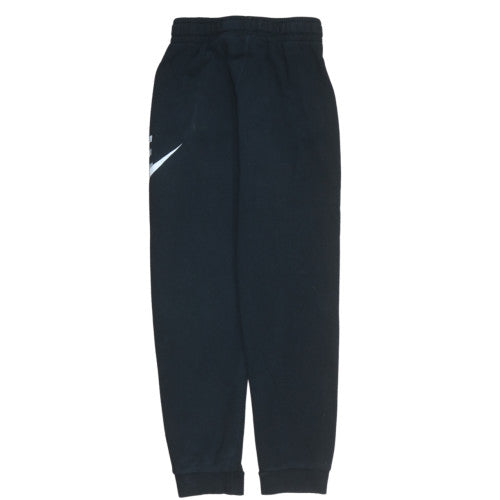 Nike Womens Black Jogger Fleece Trousers Size 158 Regular Fit