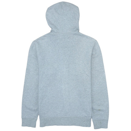 Nike Teens Grey Full Zip Hoodie L Sports Logo Fleece