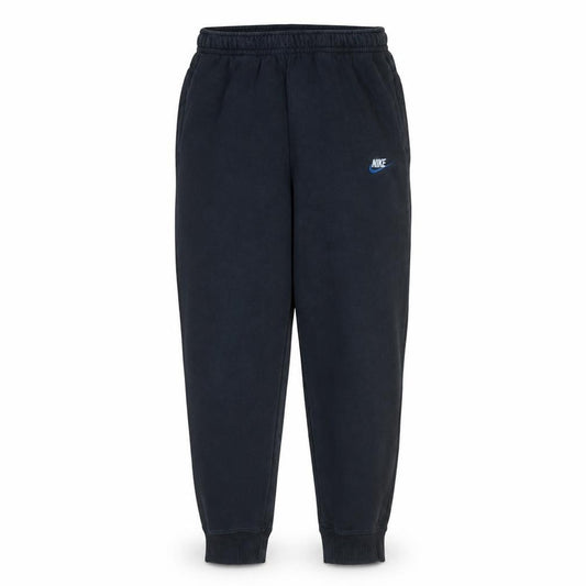 Front view of Nike Men's Black Jogger Sweatpants M Fleece Regular Fit
