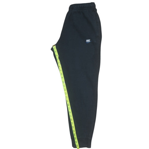 Nike Men's Black Jogger Sweatpants M Fleece Regular Fit