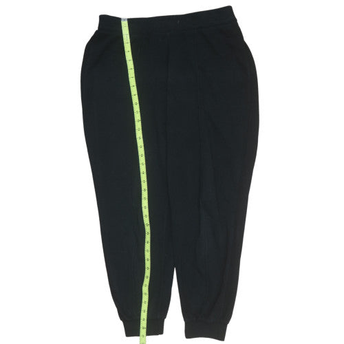Primark Womens Black Jogger Sweatpants Size 12/14 Medium Elastic Waist