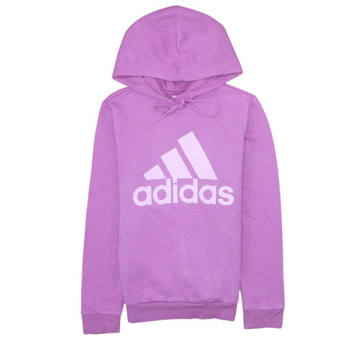 Adidas Womens Lilac Pullover Hoodie XS Hooded Sweatshirt