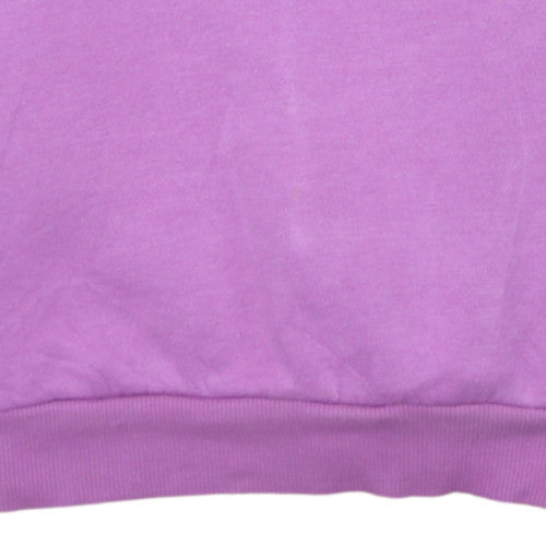 Adidas Womens Lilac Pullover Hoodie XS Hooded Sweatshirt
