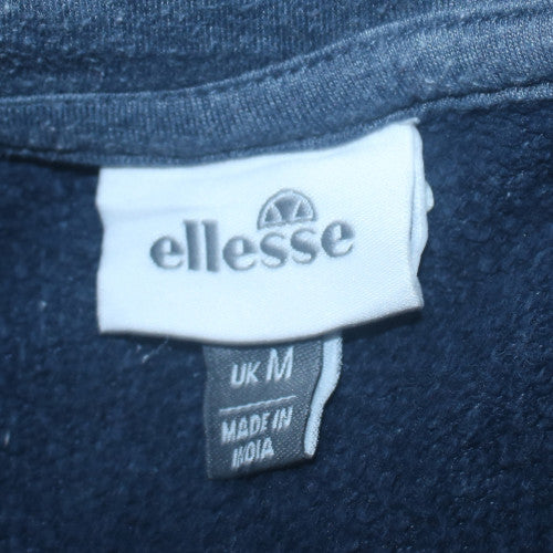 Ellesse Men's Blue & Red Pullover Hoodie Size M Logo Sportswear