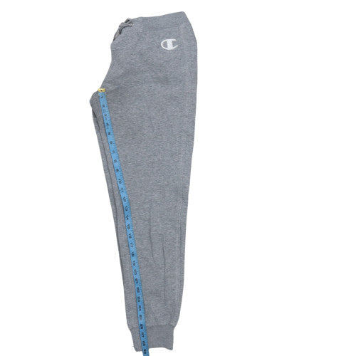 Champion Men Grey Jogger Fleece Sweatpants Medium