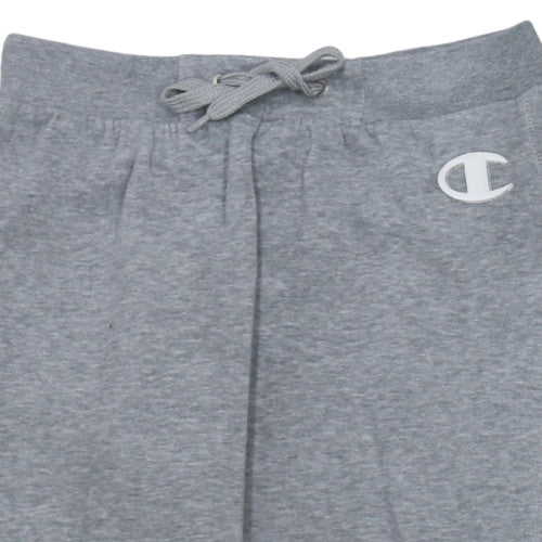 Champion Men Grey Jogger Fleece Sweatpants Medium