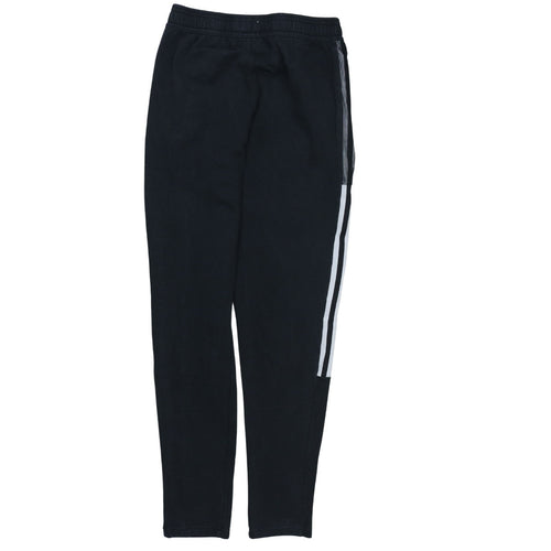 Adidas Womens Black XS Track Pants Elastic Waist Joggers