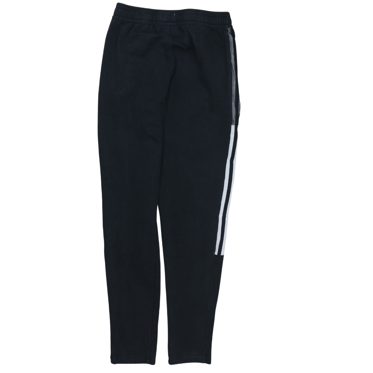 Adidas Womens Black XS Track Pants Elastic Waist Joggers