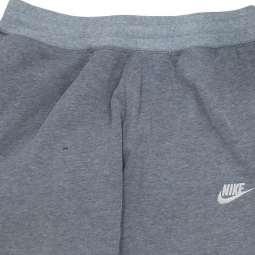 Nike Men's Grey Sweatpants Small Fleece Joggers Comfortable Activewear