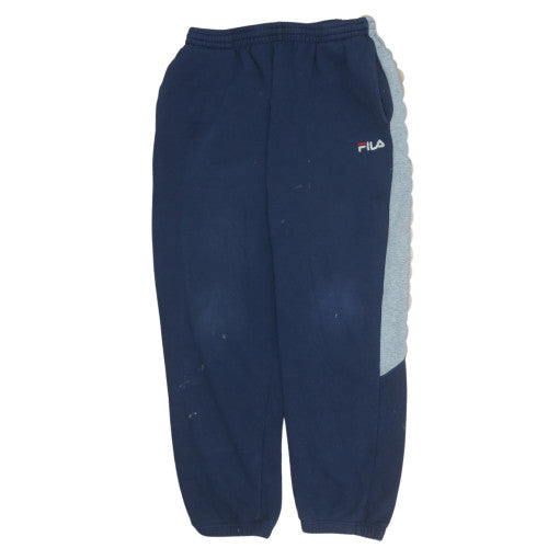 Fila Men’s Blue Jogger Fleece Activewear Trousers Size L
