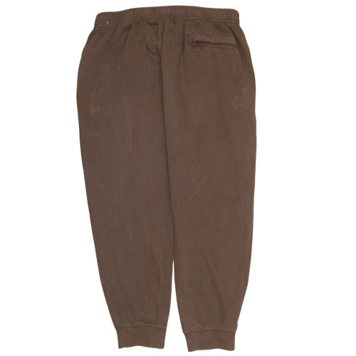 Nike Men's Brown 2XL Fleece Jogger Sweatpants Tapered Fit