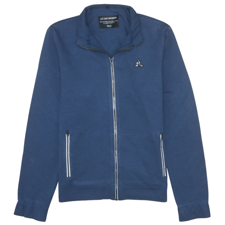 Le Coq Sportif Men’s Blue Full Zip Sweatshirt Jacket M