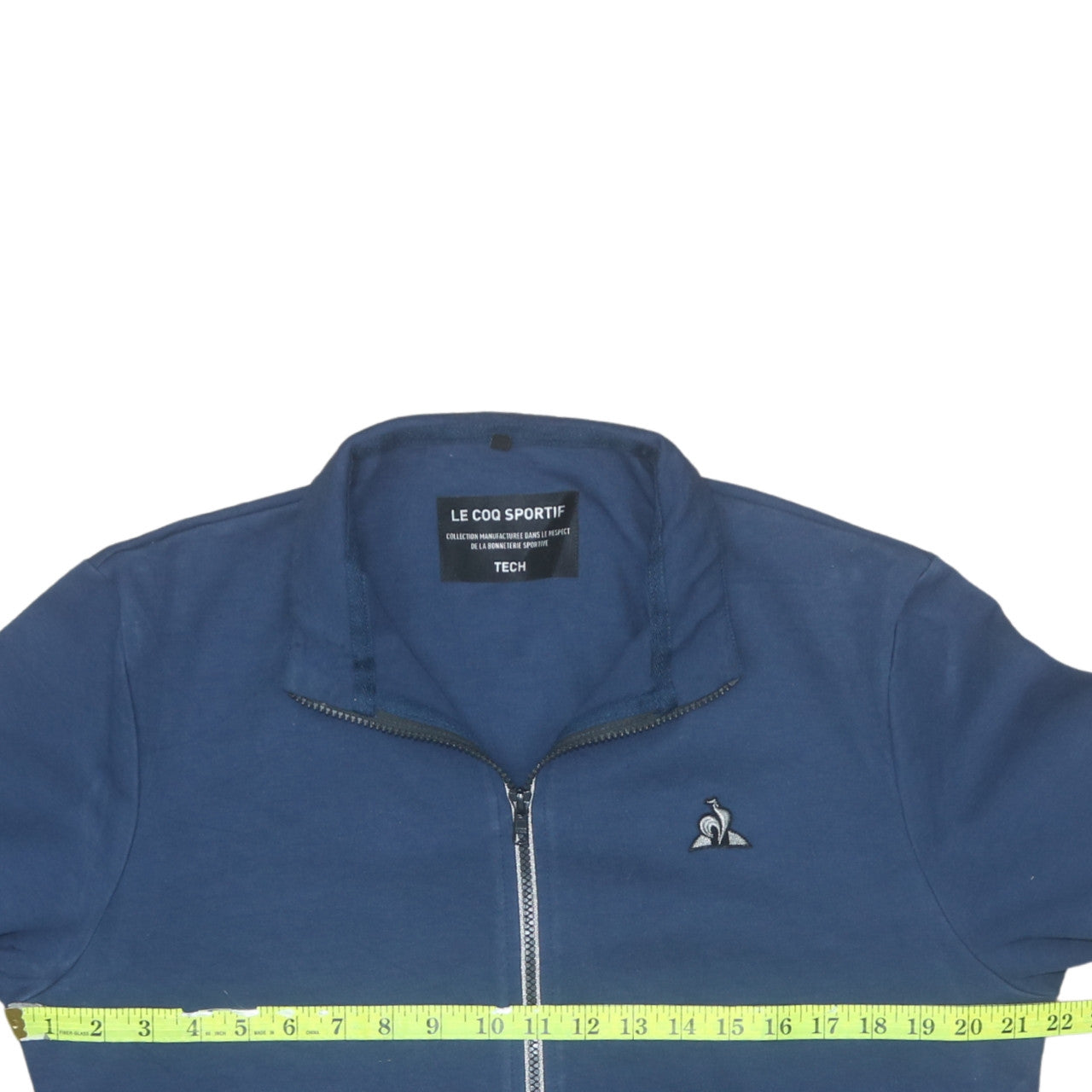 Le Coq Sportif Men’s Blue Full Zip Sweatshirt Jacket M