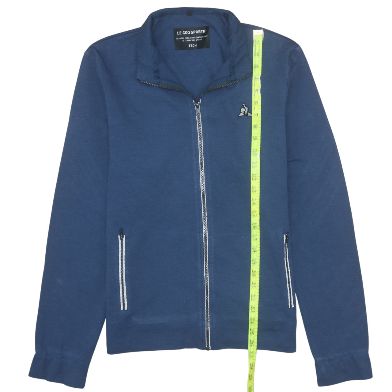 Le Coq Sportif Men’s Blue Full Zip Sweatshirt Jacket M