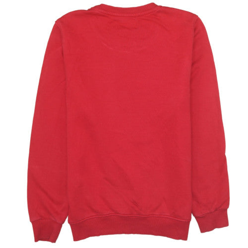 Tommy Hilfiger Mens Red XL Logo Pullover Crew Neck Sweatshirt