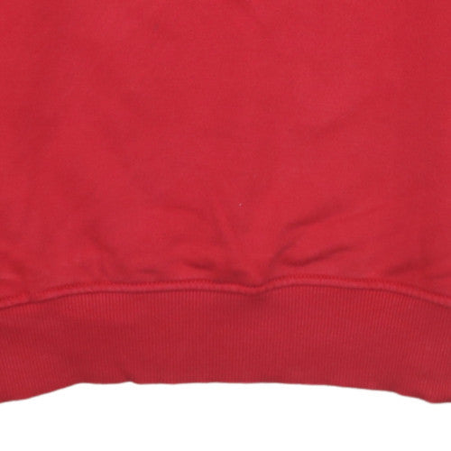 Tommy Hilfiger Mens Red XL Logo Pullover Crew Neck Sweatshirt
