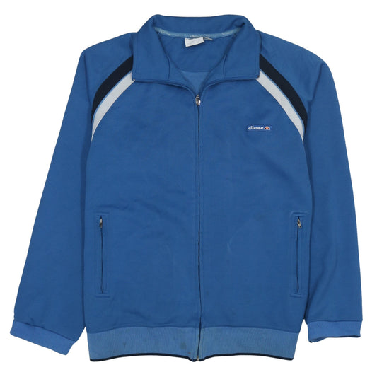 Ellesse Mens Blue Track Jacket M Full Zip Retro Sportswear