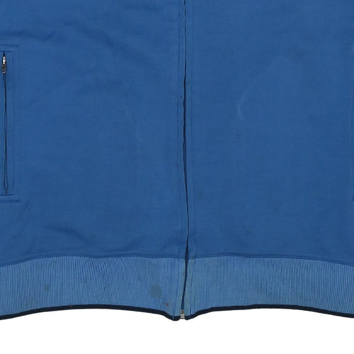 Ellesse Mens Blue Track Jacket M Full Zip Retro Sportswear