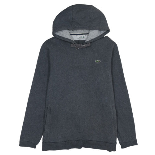 Lacoste Sport Men’s Grey Pullover Hoodie L Regular Fit